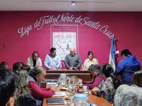 Fortalecen el vínculo con clubes de la Liga Norte en Caleta Olivia