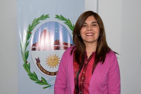Mirta Castro, neumóloga del Hospital Regional Río Gallegos.