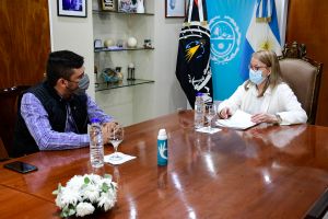 Alicia recibió a representante del Parlamento del Mercosur
