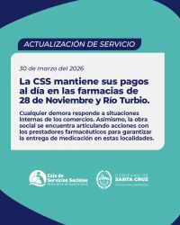 Actualización de servicio: Cuenca Carbonífera