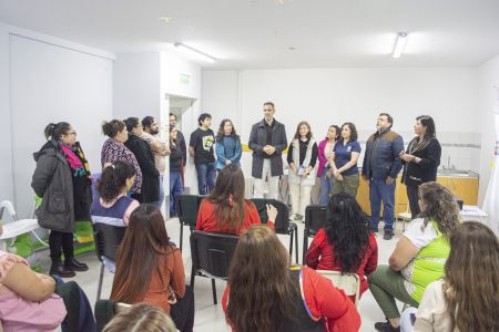 El ministro Georgion participó de la propouesta. 