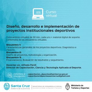 Lanzan curso sobre proyectos institucionales deportivos