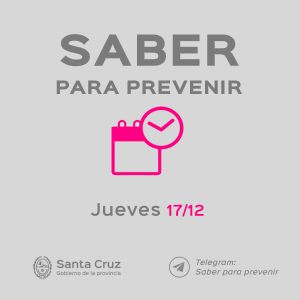 Saber Para Prevenir | Informe Epidemiológico | Jueves 17 de Diciembre