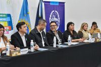Sebastián Georgion en el acto de apertura Consejo Provincial de Niñez, Adolescencia y Familia.