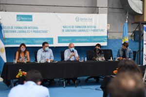 Inauguraron el Núcleo de Formación Integral en Caleta Olivia