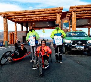 Seguridad acompañó la travesía de Aníbal “Coco” Urbano