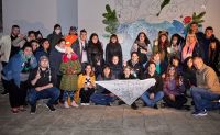 Realizaron mural en conmemoración a las Madres de Plaza de Mayo