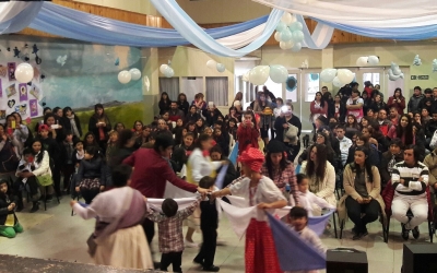 Encuentro de convivencia Patriótica en el Centro Integrador Nuestra Señora del Carmen