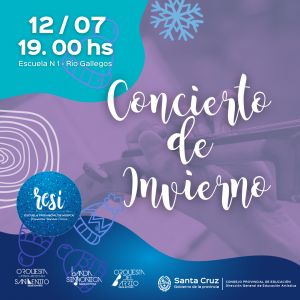 Continúan los “Conciertos de Invierno” de la Escuela Provincial de Música Re Si