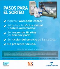 Servicios Públicos sortea 20 televisores para este Mundial