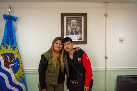 Luisa Cárdenas recibió a Joel Vera antes de presentarse en Cosquín 2025