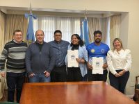 Vidal entregó aportes a instituciones de Perito Moreno para fortalecer el trabajo comunitario