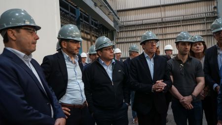 El gobernador Claudio Vidal mantuvo un encuentro en Chubut con gobernadores de Provincias Unidas. 
