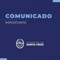 Comunicado del Gobierno Provincial