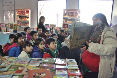 Los niños coparon el quinto día de la Feria Provincial del Libro