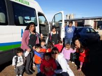Niñas y niños del CDI “Virgen del Valle” realizaron actividades de granja