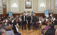 Las Orquestas de El Calafate y de Río Gallegos colmaron de música el Salón Blanco
