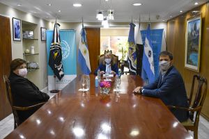 Alicia se reunió con la responsable del Municipio de Puerto Deseado para avanzar en proyectos en común