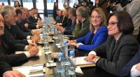 Alicia Kirchner se reunió con gobernadores en el CFI