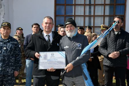 El Gobierno de Santa Cruz acompañó la emocionante llegada de Guillermo Tibaldi