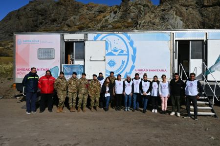 Continúan las acciones sanitarias en El Chaltén