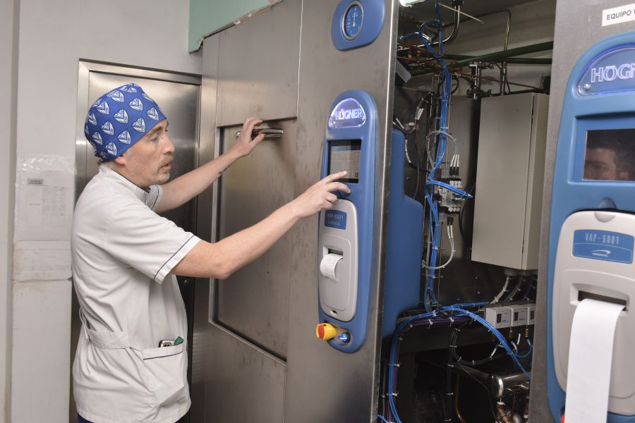 El Hospital Regional R&iacute;o Gallegos duplica su capacidad de esterilizaci&oacute;n