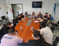 Ricci y Klimenko encabezaron reuniones de trabajo con el sector pesquero en Caleta Olivia