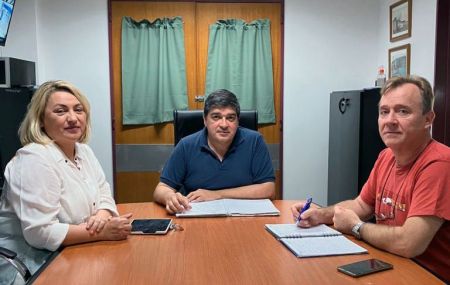 Salud se reunió con responsables de los Hospitales de Caleta Olivia y Pico Truncado