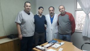 Entregaron equipamiento para trasplante de córnea al Hospital Regional Río Gallegos