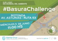 Santa Cruz se suma al desafío mundial #basurachallenge
