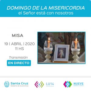 Los medios públicos transmitirán la misa del Domingo de Misericordia
