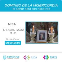 Los medios públicos transmitirán la misa del Domingo de Misericordia