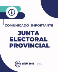 Actualización del Padrón Provisorio para el Acto Eleccionario de la Junta Electoral Provincial