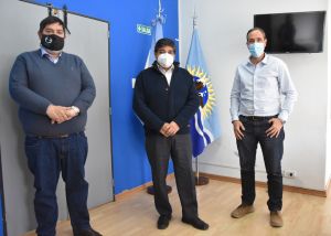 Autoridades de Salud se reunieron con el interventor de la Caja de Servicios Sociales