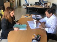 Convenio para fortalecer el deporte y Adultos Mayores en Puerto Santa Cruz