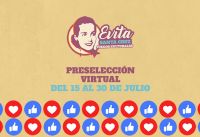 Los Juegos Culturales Evita comienzan su preselección virtual de cara a la final provincial