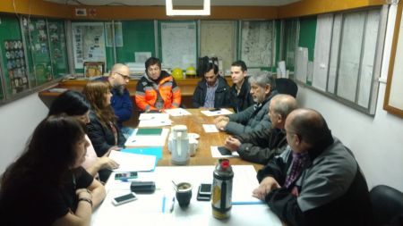 Reunión de trabajo del Centro Operativo de Emergencia