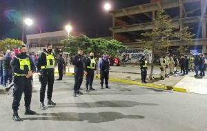 Exitoso dispositivo de seguridad durante el Aniversario de Caleta Olivia