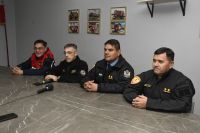 Bomberos de Santa Cruz informaron sobre sus intervenciones en el alerta naranja y relevamiento tras el sismo en la Cuenca Carbonífera