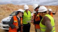Realizan inspección en proyecto minero Don Nicolás