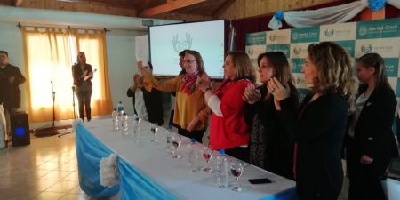 Alicia encabezó el acto por el día de la Soberanía Nacional en Tres Lagos