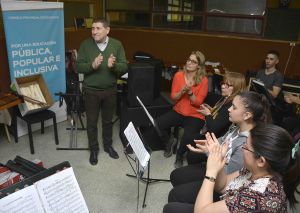 Se realizó entrega de instrumentos a la Escuela Provincial Re Si
