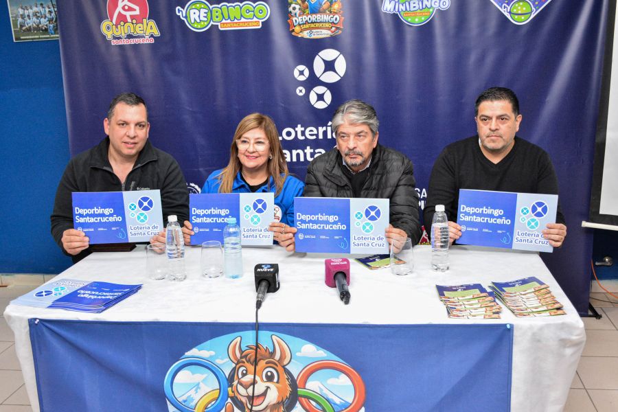 El Gobierno present&oacute; el DeporBingo, una herramienta concreta para fortalecer a los clubes deportivos de Santa Cruz