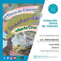 Se presentará “Colección Tierra de Colores” en la Casa de Santa Cruz