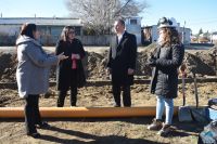 El gobierno provincial y Piedra Buena unidos para la ejecución de una obra clave