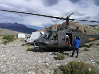 Operativo de rescate en El Chaltén