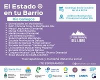 El dispositivo “El Estado en tu Barrio” estará  en el cierre de la Feria del Libro