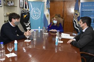 Alicia recibió al Titular de la Agencia de Seguridad Vial Nacional en Casa de Gobierno