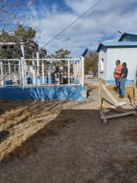 Servicios Públicos amplía las redes de agua en Jaramillo y Fitz Roy