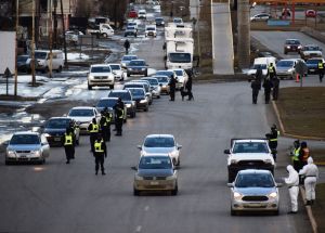 Fuerzas de Seguridad de la Provincia y Federales realizan controles para garantizar el aislamiento